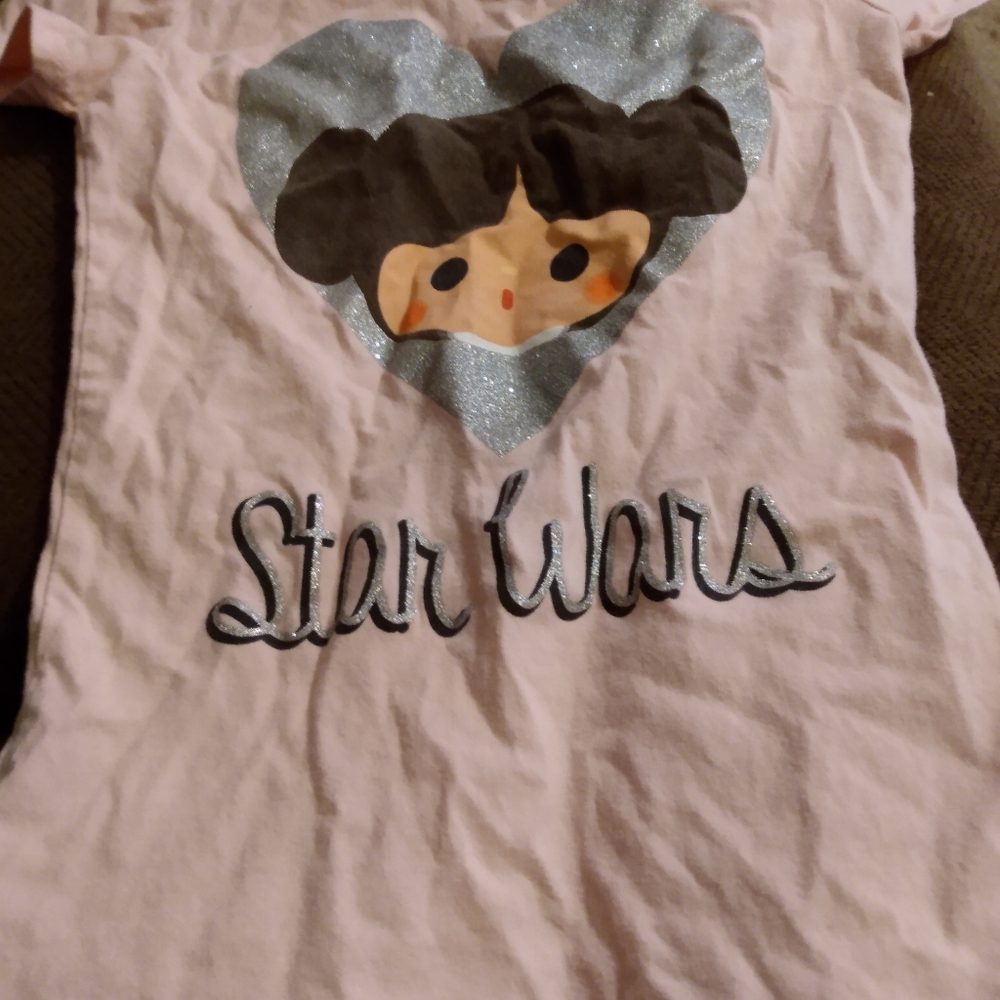 Girls star wars tee